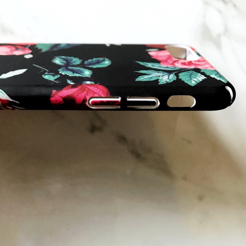 NEW iPhone 7 Plus/8 Plus Floral Hard PC Case - Picture 2 of 3